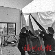 臺(tái)江城管拆除違建麻將館