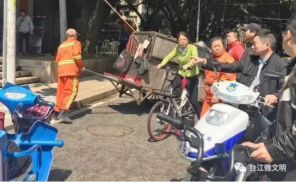 臺江創新形式：騎行巡查 讓文明“輕裝上陣”
