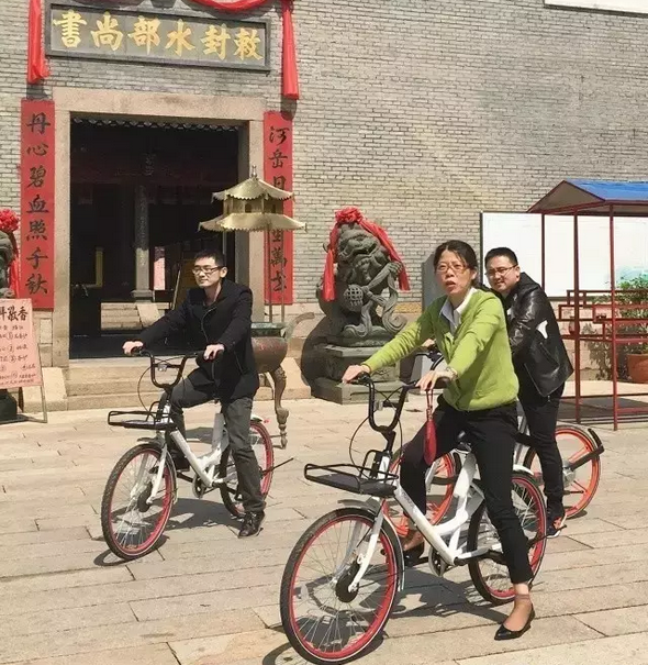 臺江創新形式：騎行巡查 讓文明“輕裝上陣”
