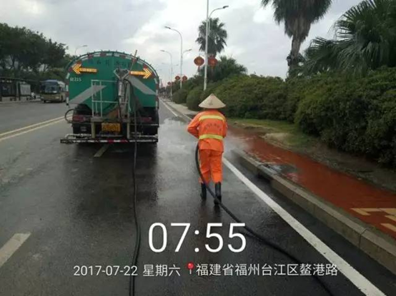 致敬高溫下的勞動者 謝謝您讓臺江更美麗