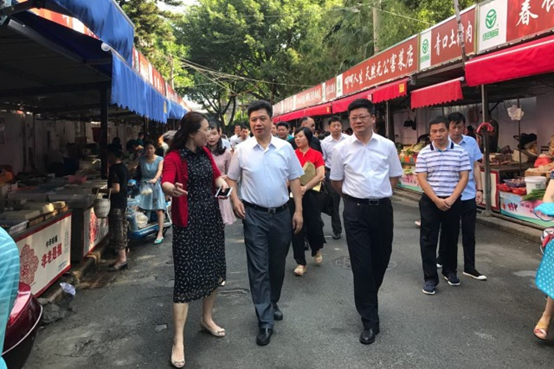 臺江區推動農貿市場示范點建設工作