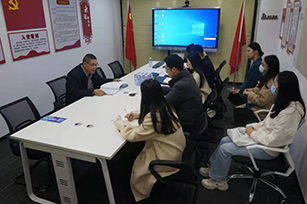 臺江區委網信辦調研互聯網企業黨建并開展宣講