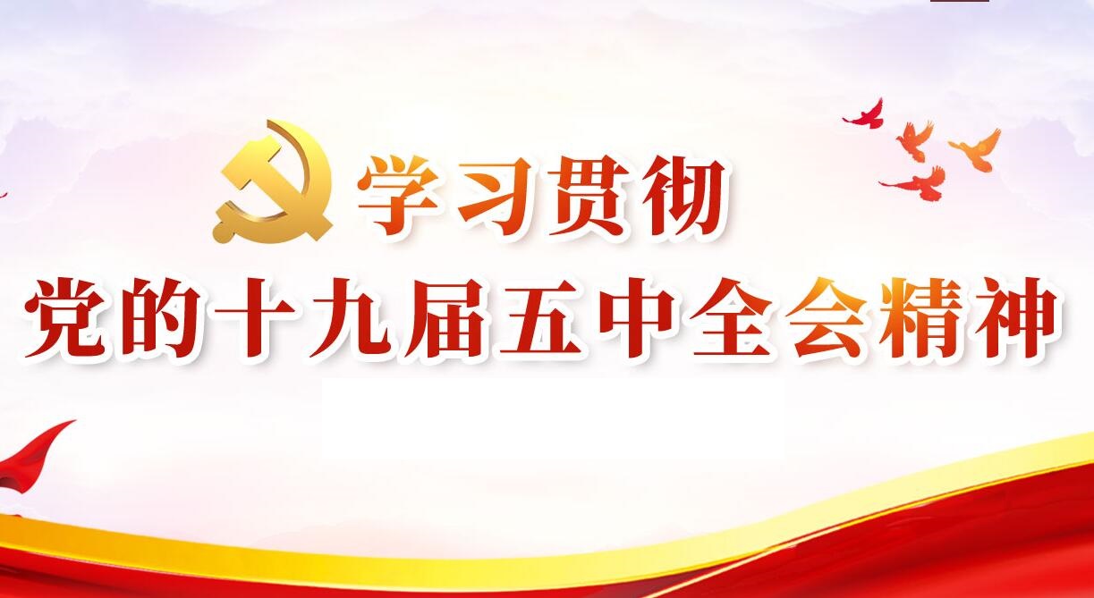 認真學習貫徹十九屆五中全會精神