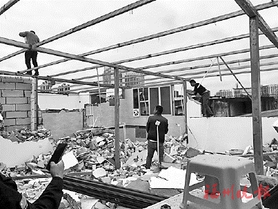 治理違建　臺江打出“組合拳”