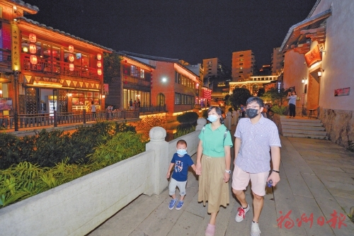 上下杭打造高品質(zhì)商業(yè)步行街  福州版新天地來了